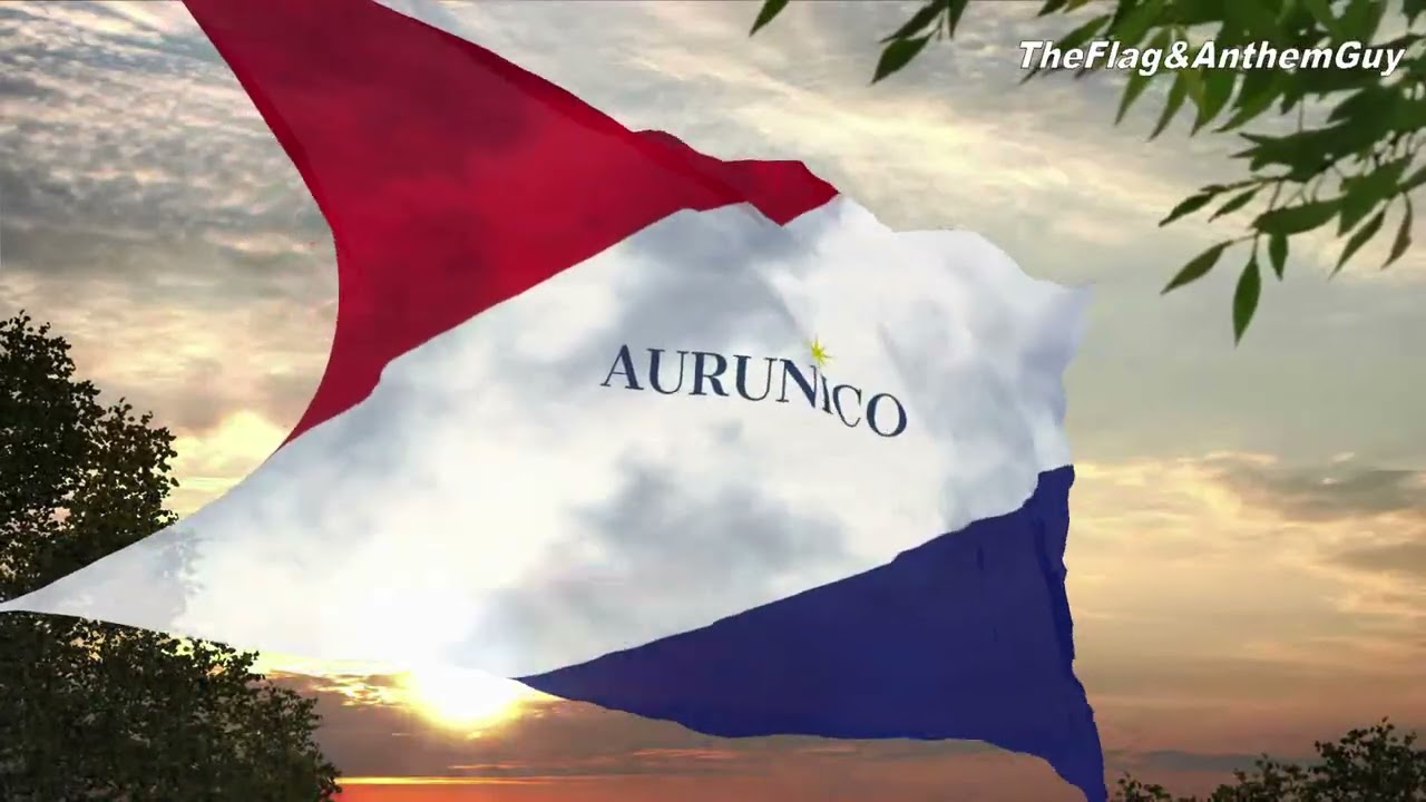 Flag and anthem of Aurunico