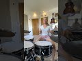 Trying out a few new rhythms, fun trying a slightly different genre #drumcover #loveagain #kidlaroi