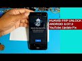 ALL Huawei FRP BYPASS android 8.0 YouTube Update Fix without Flashing | New Method - 1