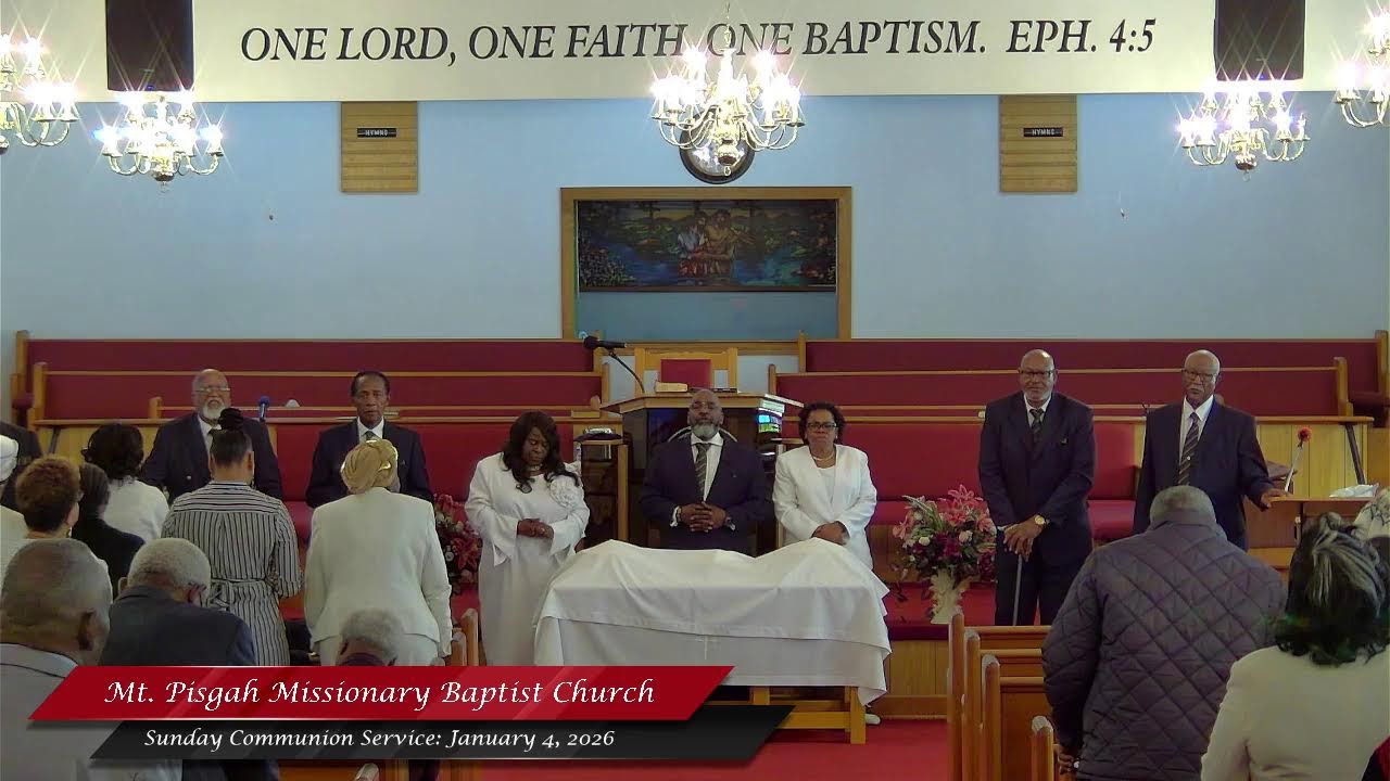 Sunday Communion Service: January 4, 2026