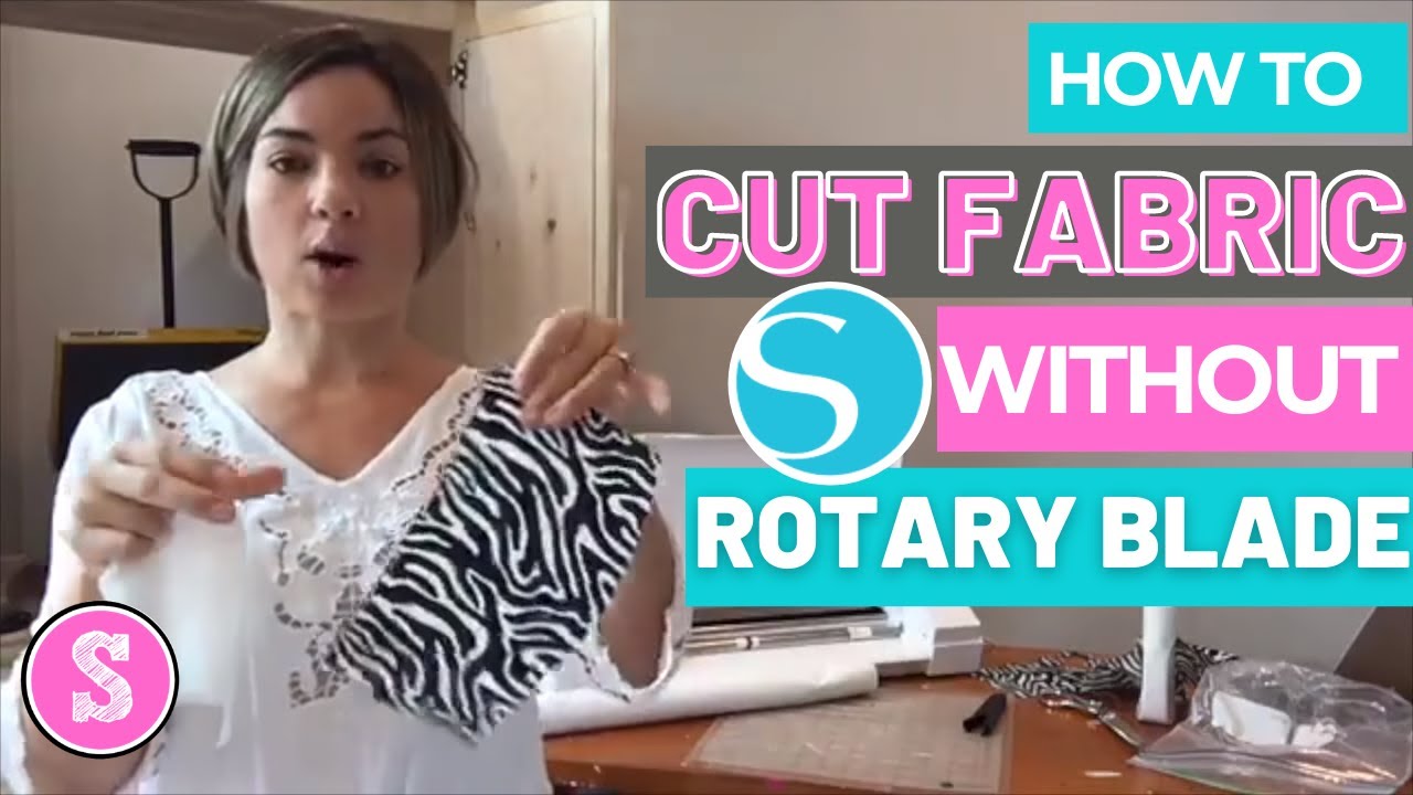 😍 How to Cut Fabric with Silhouette CAMEO Without a Rotary Blade YouTube