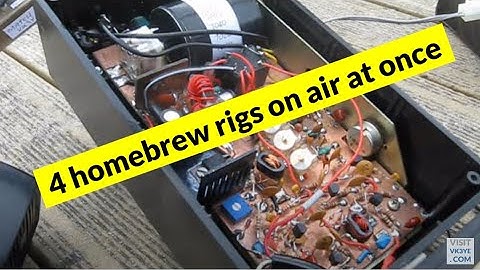 BITX40 QRP SSB transceiver: Description and demonstration