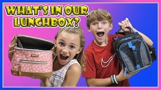 WHAT'S IN OUR LUNCHBOX? | We Are The Davises
