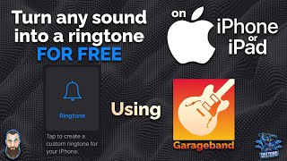 How to turn any sound into a ringtone on iPhone/iPad for FREE using Garageband screenshot 4