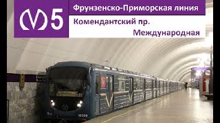 видео: Фрунзенско-Приморская линия (Линия 5)  картинка: Фрунзенско-Приморская линия (Линия 5)