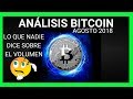 Análisis Bitcoin 18 agosto 2018 💹  [ LO QUE NADIE DICE ]  Volumen.