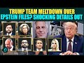 Trump Team’s Epstein FREAKOUT! Bongino EXPLODES at Pam Bondi In SECRET MEET- ‘You SCREWED This…’