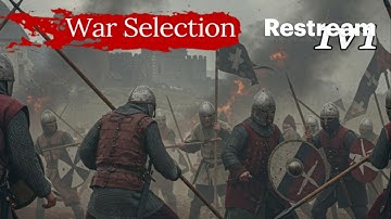 War Selection live stream 1V1 Ranked