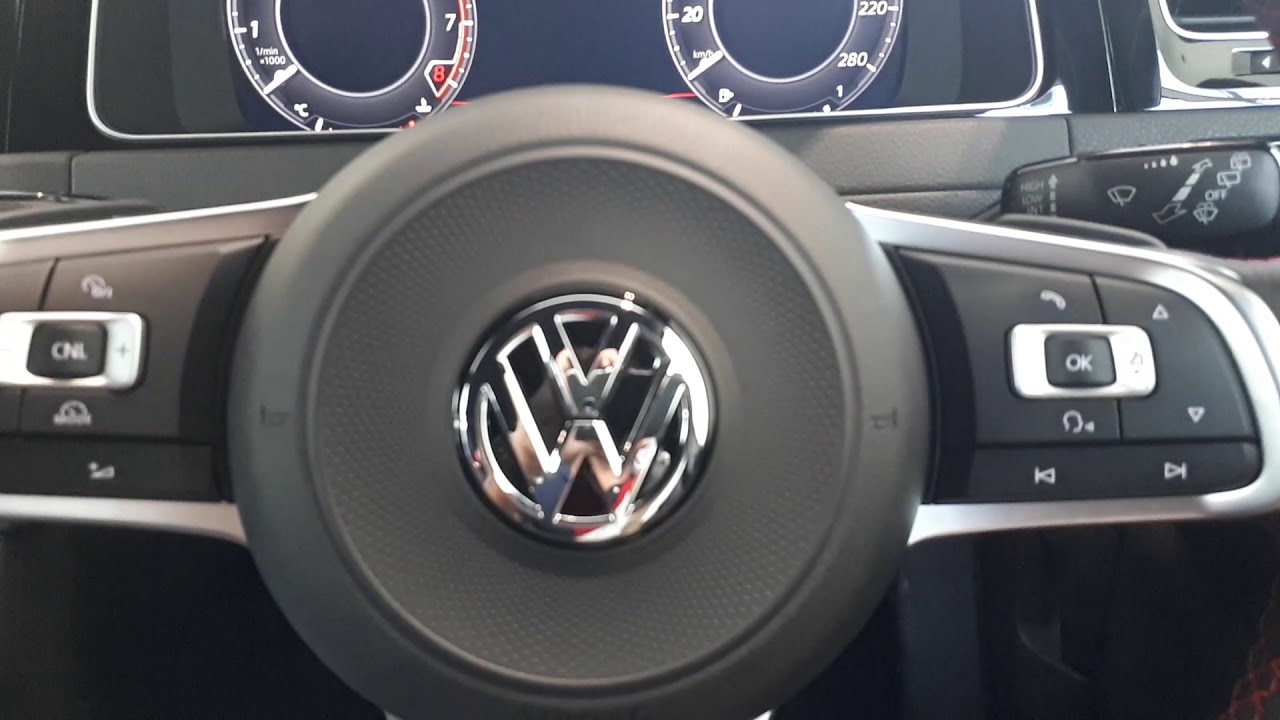 Inside the new VW Golf R and GTI! - YouTube