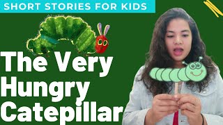 The Very Hungry Caterpillar | Short English stories for kids #hungrycaterpillar #puppetstories screenshot 5