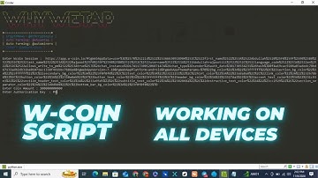 New Wcoin infinite coins script