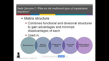 Chapter 10 Organization Structures and Design part 2
