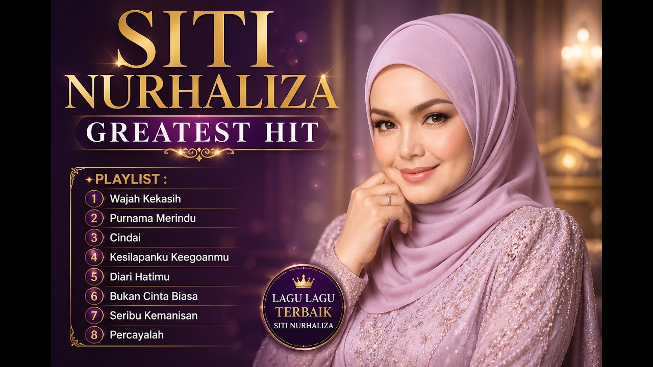 Siti Nurhaliza Full Album Terbaik | Purnama Merindu, Cindai, Bukan Cinta Biasa TANPA IKLAN