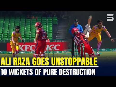 Ali Raza Creates Magic with the Ball! 🔥 10 Wickets | HBL PSL 11 | MZB1T