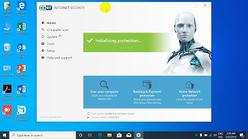 Install Eset security on windows 10