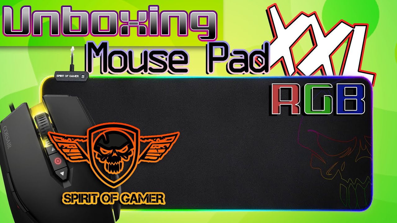 PC Gaming, Spirit Of Gamer Mouse Pad XXL RGB