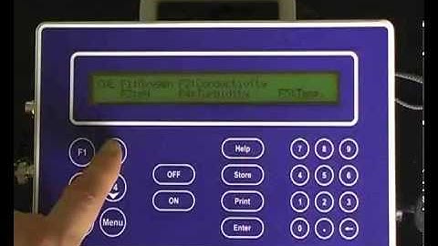 Conducting Conductivity and TDS Calibration with TPS 90FL-T Water Quality Instruments