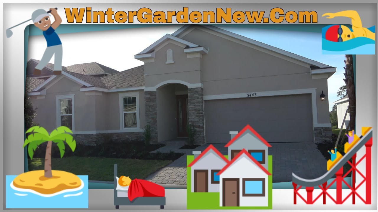 Lakeview Preserve Home For Sale Clermont, Taylor Morrison Inventory Model Amelia Tour YouTube