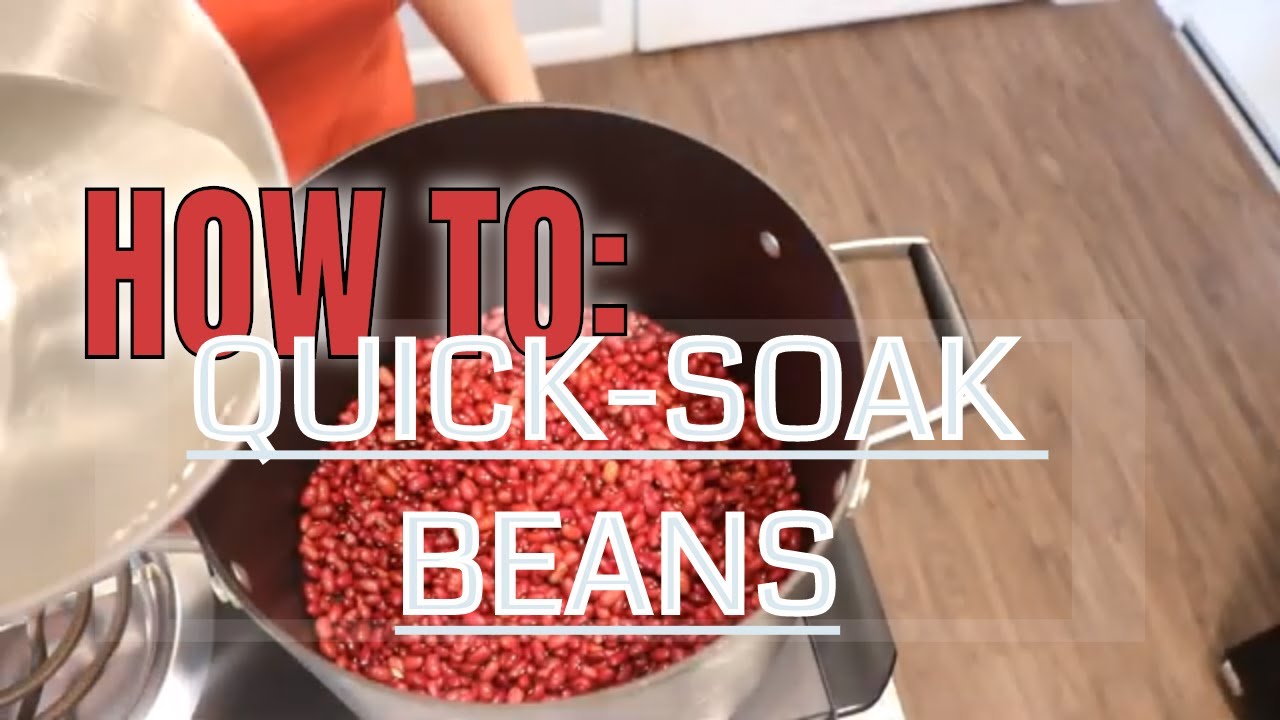 Quick Soak Beans Recipe