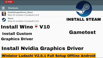 Winlator Ludashi V2.6.1 - Complete Setup Beginners Guide Install All Requirement File