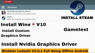 Winlator Ludashi V2.6.1 - Complete Setup Beginners Guide Install All Requirement File
