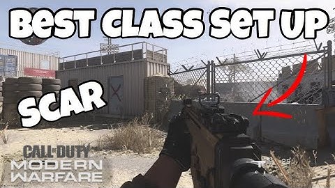 BEST FN SCAR 17 CLASS SETUP COD MODERN WARFARE (Best Scar Class Setup COD MW!)