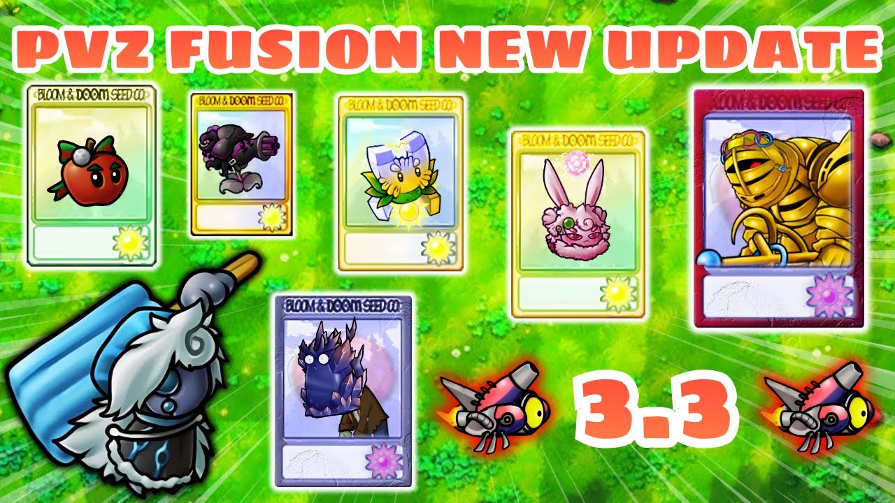 Trải Nghiệm UPDATE MỚI ĐỈNH CỦA CHÓP Trong GAME PLANTS vs ZOMBIES FUSION 3.3