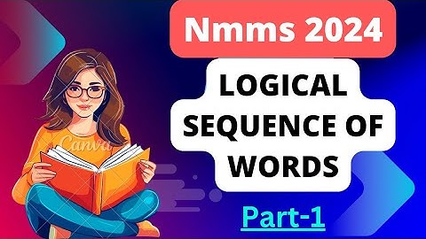 #Mental ability test#logical sequence of words Part-1@Mathematics Professional