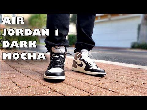 how to lace jordan 1 dark mocha