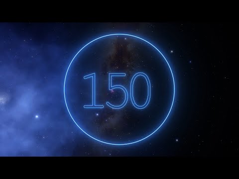 Neon timer 150 seconds (countdown)