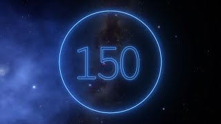 Neon timer 150 seconds (countdown)