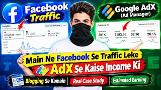 AdX Arbitrage Case Study | Facebook Traffic | Blogging Case Study