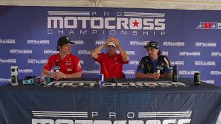 Post Race Press Conference | Fox Raceway 2023 | Pro Motocross