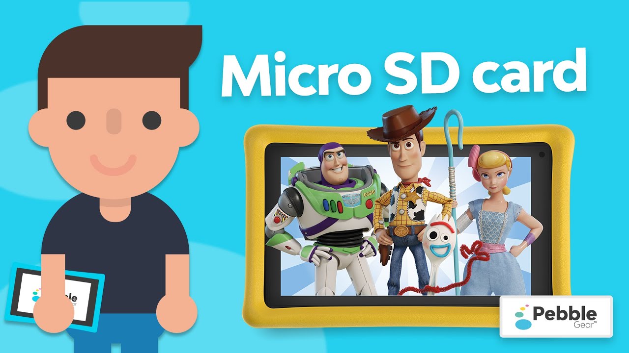 Kids Tablet | Installing a Micro SD card