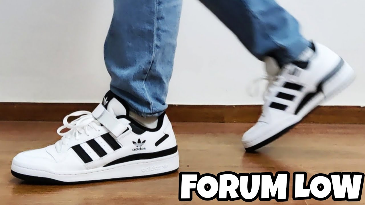 Adidas Originals Forum low "White&Black" Review & onfeet YouTube