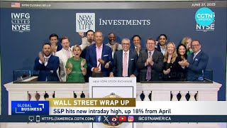 Global Business: State of U.S. Economy as Markets Hit Record Highs