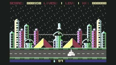 C64 Longplay [2045] Killer Saucers