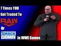 7 Times YOU Got Traded To RAW Or Smackdown In WWE Games