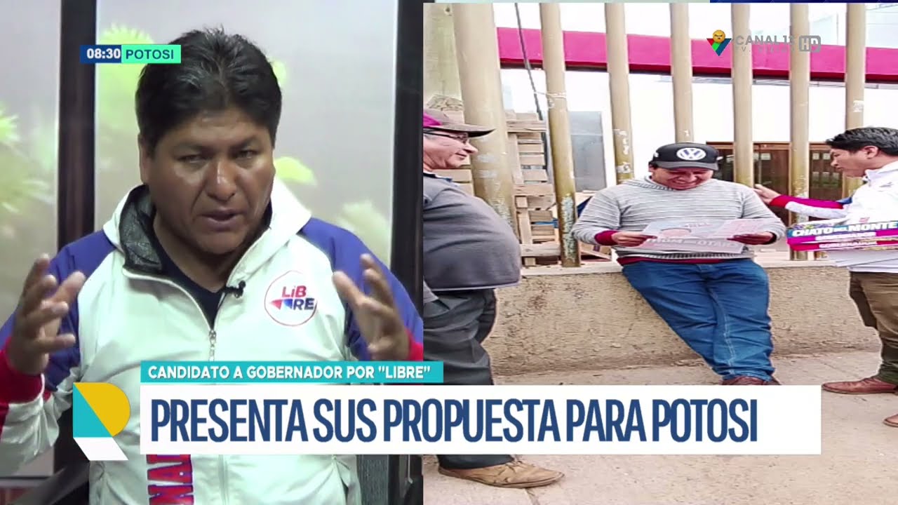 Marvin del Monte propone impulsar la producción, salud e infraestructura para desarrollo de Potosí
