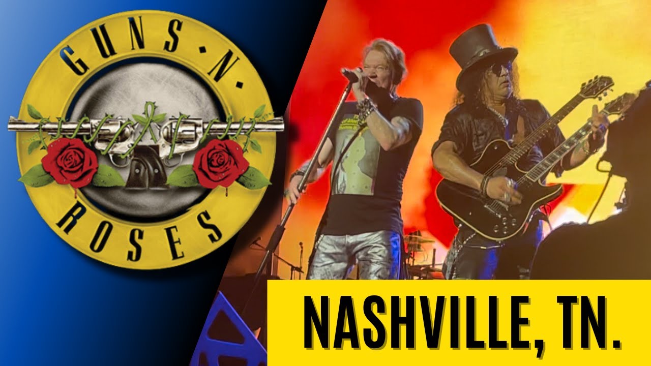 GUNS N' ROSES & CARRIE UNDERWOOD Concert NASHVILLE, TN. YouTube