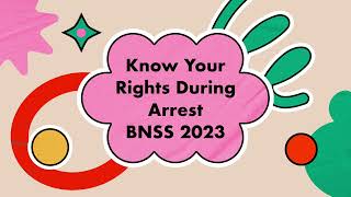 Know the rights of an arrested person under BNSS #justice#law