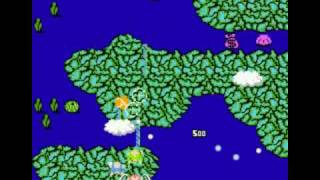 Famicom] Moero Twinbee もえろ ツインビー Walkthrough Pt1/3