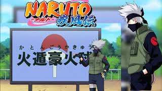 Kakashi Enseña El Jutsu Bola De Fuego