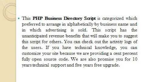 PHP Directory Listing Script - Business Listing Script - i-Netsolution