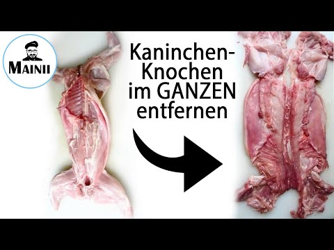 Video: Gefülltes Kaninchen