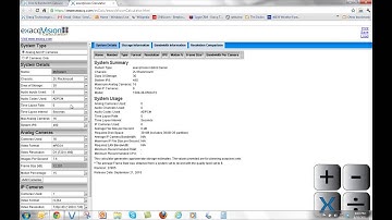 exacqVision Server |  Hybrid Analog Kamera | Inspelningsformat (Camera Recording) - exacqVision VMS