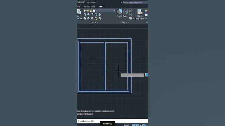 🔥 AutoCAD Stretch Command Tutorial | Easily Modify Objects in AutoCAD! (Beginner-Friendly) #autocad