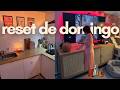 Domingo de reset: limpio y organizo mi hogar