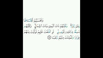 18 - سورة الكهف ١٨ - عبدالرحمن السديس