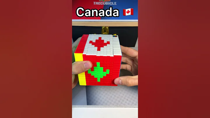 Japan Brazil Canada Philippines - With Rubik’s Cubes! #shorts